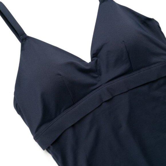 Spanx Cut-Out / HIgh Waist Swimsuit Black Women's Size 3 XL - Picture 7 of 11